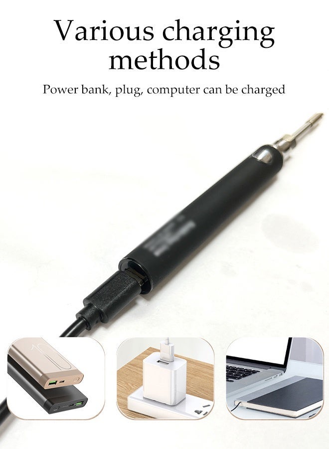 DUNISO Soldering Iron Kit,LED Digital Solder Iron Soldering Gun Kit,Wireless Portable Soldering Iron,3-Speed Temperature Adjustable 330-450℃,Easy to Use,for Welding Circuit Board, Appliance Repair - Image 3